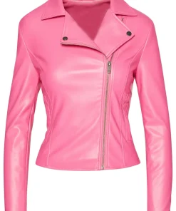 womens-faux-leather-pink-moto-jacket