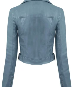 womens-long-sleeve-blue-stone-faux-leather-moto-biker-jacket