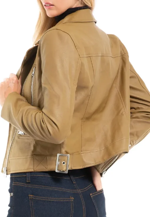 womens-long-sleeve-camel-faux-leather-moto-biker-jacket