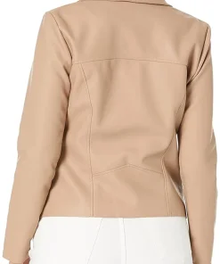 womens-open-front-brown-faux-leather-jacket