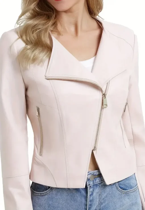 womens-pale-pinkish-gray-faux-leather-biker-jacket
