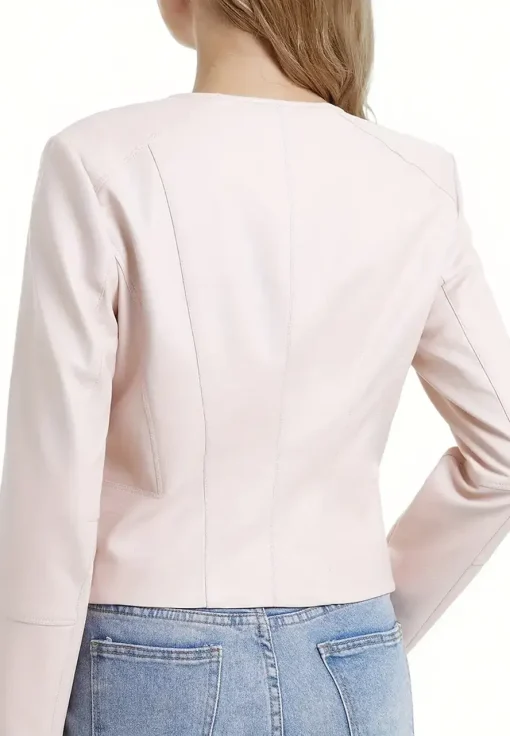 womens-pale-pinkish-gray-faux-leather-biker-jacket