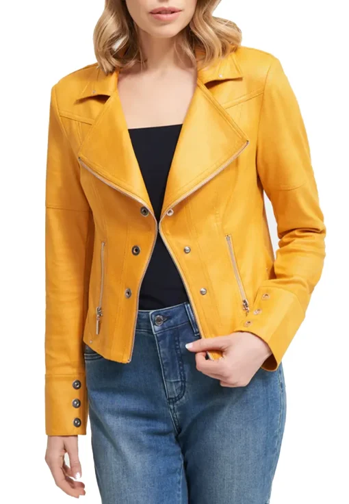 womens-peak-collar-yellow-faux-leather-moto-jacket