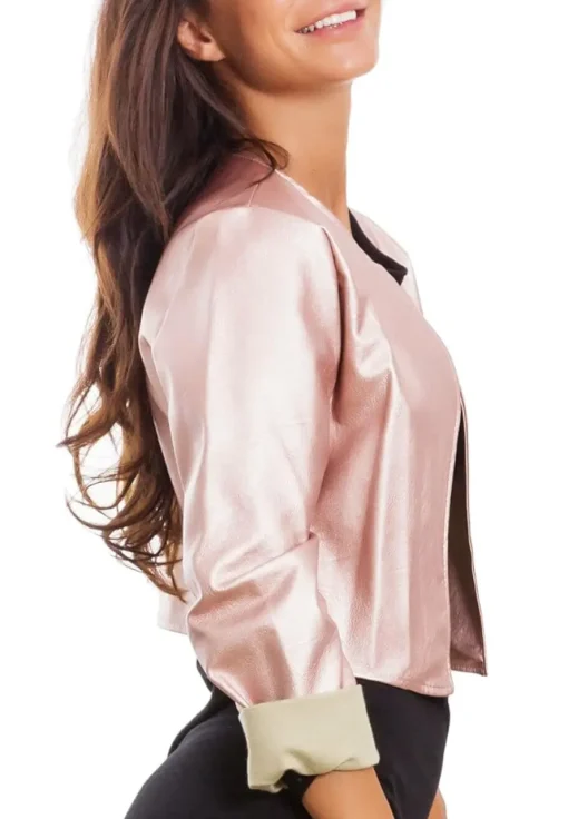womens-pearl-pink-faux-leather-open-front-cropped-jacket