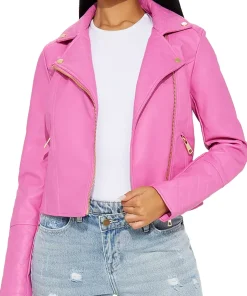 womens-pink-faux-leather-moto-rider-jacket