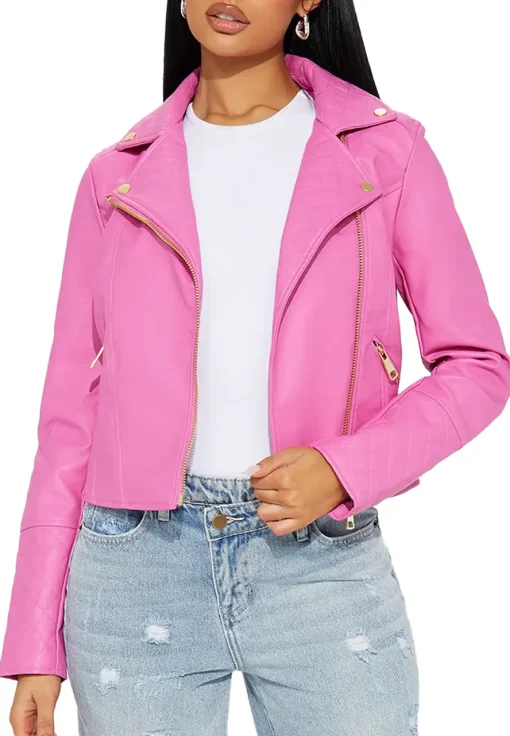 womens-pink-faux-leather-moto-rider-jacket