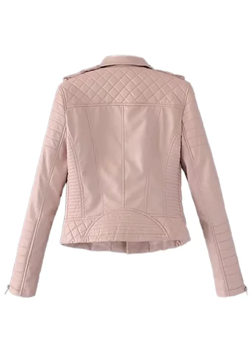 womens-pink-faux-leather-motorcycle-jacket