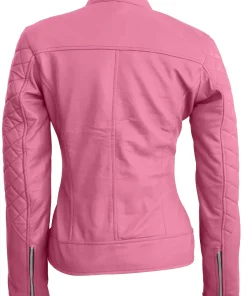 womens-pink-quilted-faux-leather-jacket