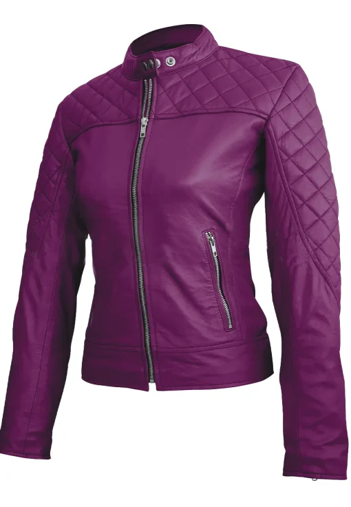 womens-purple-quilted-faux-leather-jacket