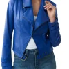 womens-royal-blue-faux-leather-moto-jacket
