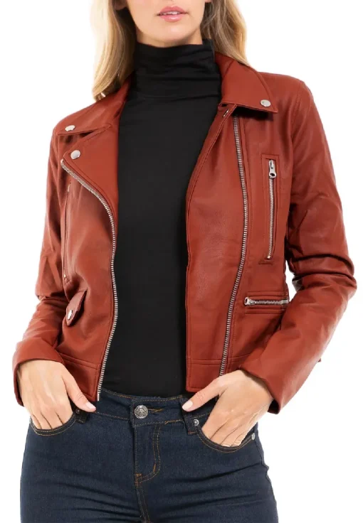 womens-rust-faux-leather-moto-biker-jacket