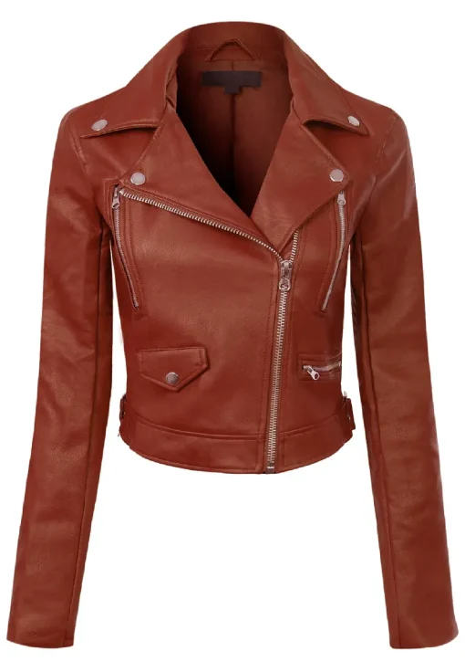 womens-rust-faux-leather-moto-biker-jacket