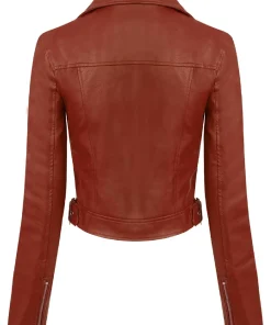 womens-rust-faux-leather-moto-biker-jacket