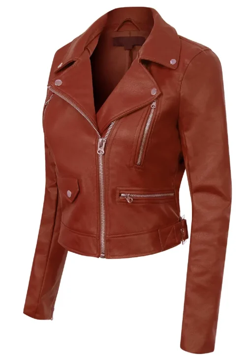 womens-rust-faux-leather-moto-biker-jacket