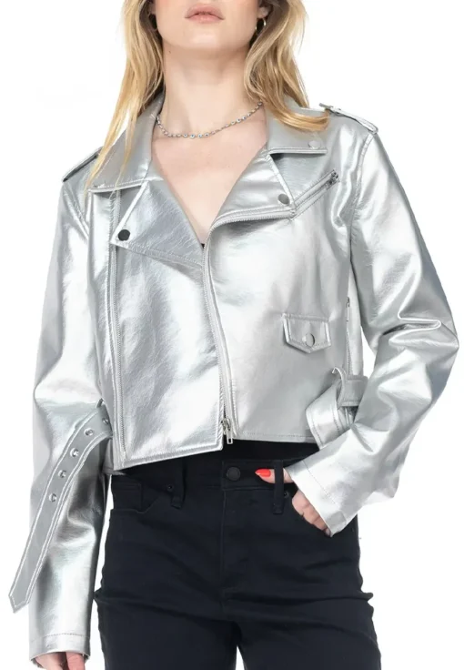 womens-silver-faux-leather-cropped-biker-jacket