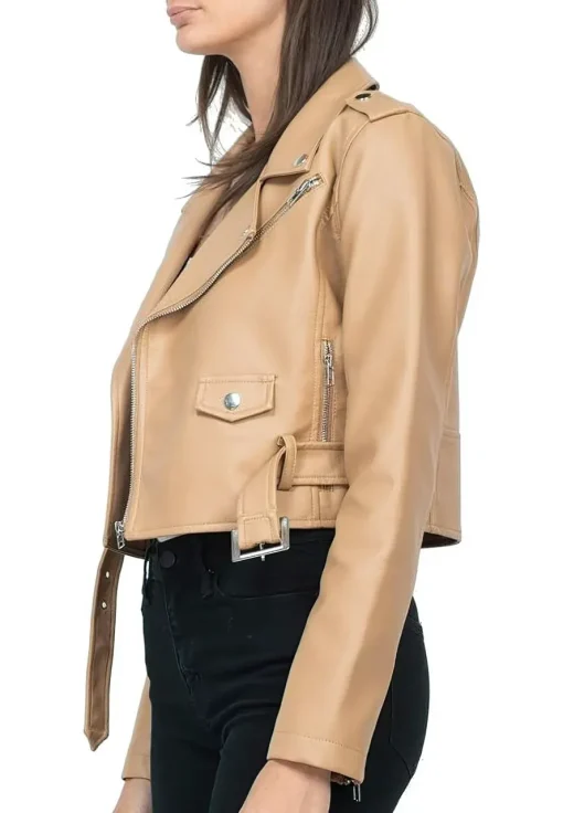 womens-taupe-faux-leather-cropped-biker-jacket