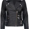womens-trendy-biker-black-faux-leather-jacket