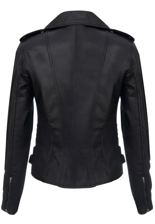 womens-trendy-biker-black-faux-leather-jacket