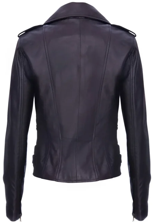 womens-trendy-biker-purple-faux-leather-jacket