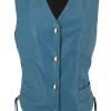 womens-turquoise-faux-leather-vest