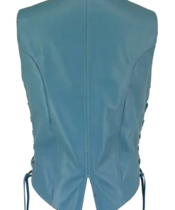 womens-turquoise-faux-leather-vest