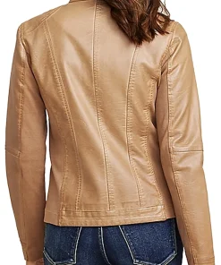 womens-versatile-brown-faux-leather-jacket