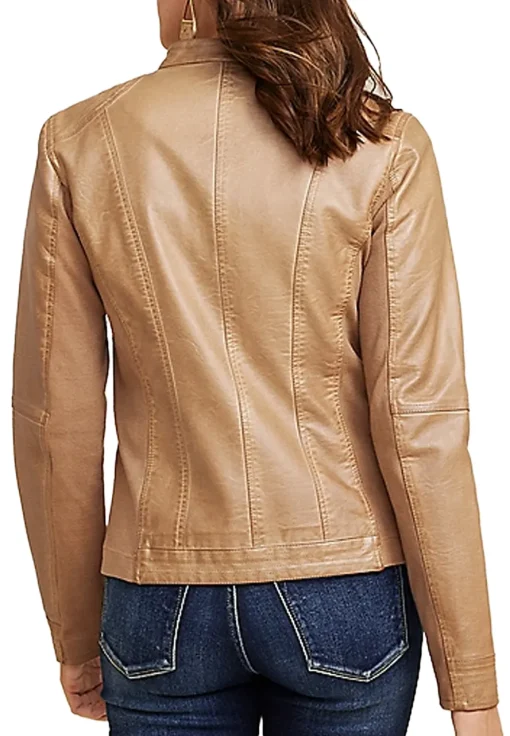 womens-versatile-brown-faux-leather-jacket
