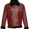 mens-aviator-black-faux-leather-shearling-jacket