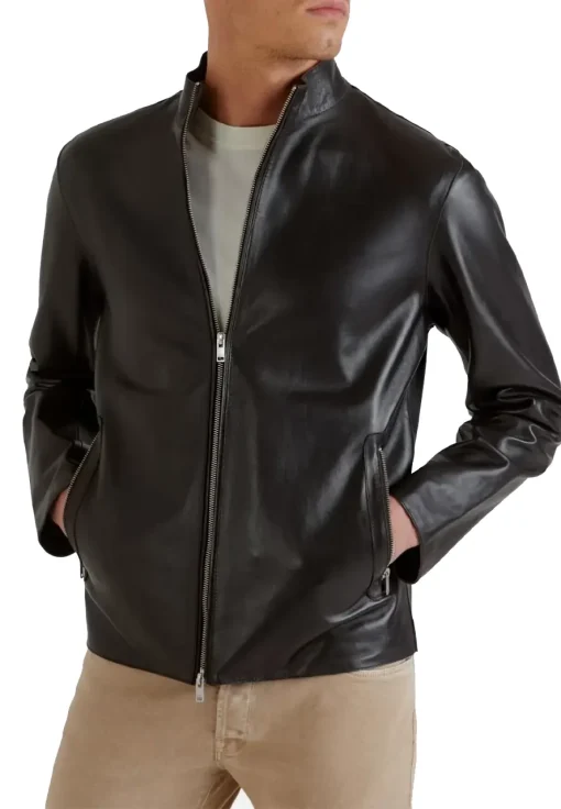 mens-band-collar-black-faux-leather-cafe-racer-jacket