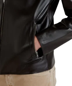mens-band-collar-black-faux-leather-cafe-racer-jacket