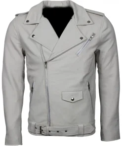 mens-biker-grey-faux-leather-jacket