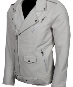 mens-biker-grey-faux-leather-jacket