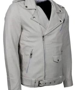 mens-biker-grey-faux-leather-jacket