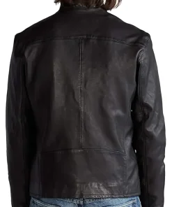 mens-black-cafe-racer-faux-leather-moto-jacket