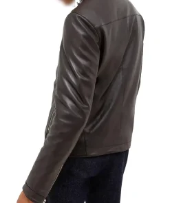 mens-black-faux-leather-slim-fit-motorcycle-riding-jacket