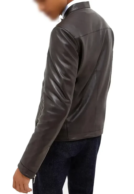 mens-black-faux-leather-slim-fit-motorcycle-riding-jacket