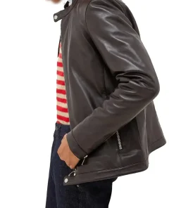 mens-black-faux-leather-slim-fit-motorcycle-riding-jacket