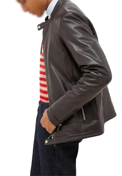 mens-black-faux-leather-slim-fit-motorcycle-riding-jacket
