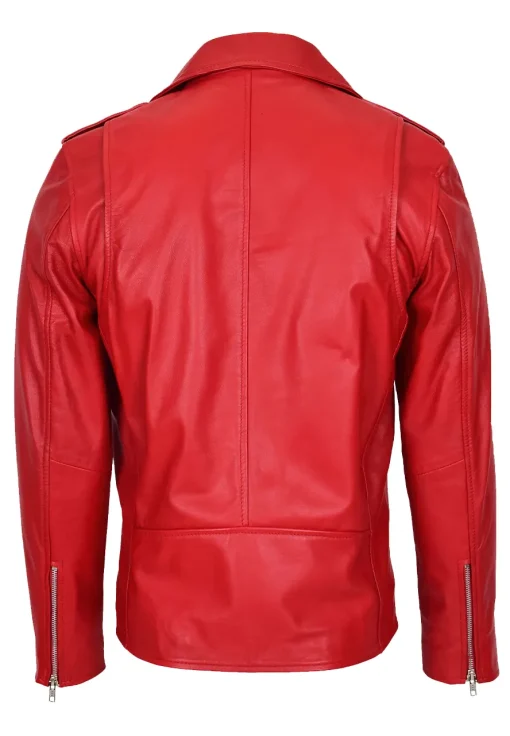 mens-brando-style-red-faux-leather-biker-jacket