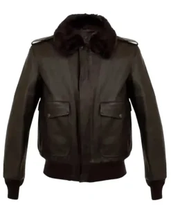 mens-brown-faux-leather-bomber-jacket-with-fur-collar
