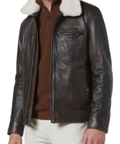 mens-brown-faux-leather-jacket-with-removable-shearling-collar