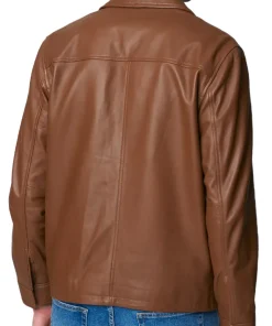 mens-brown-moto-faux-leather-jacket