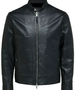 mens-cafe-racer-black-faux-leather-moto-jacket