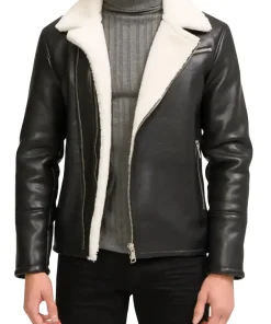 mens-moto-black-faux-leather-shearling-jacket