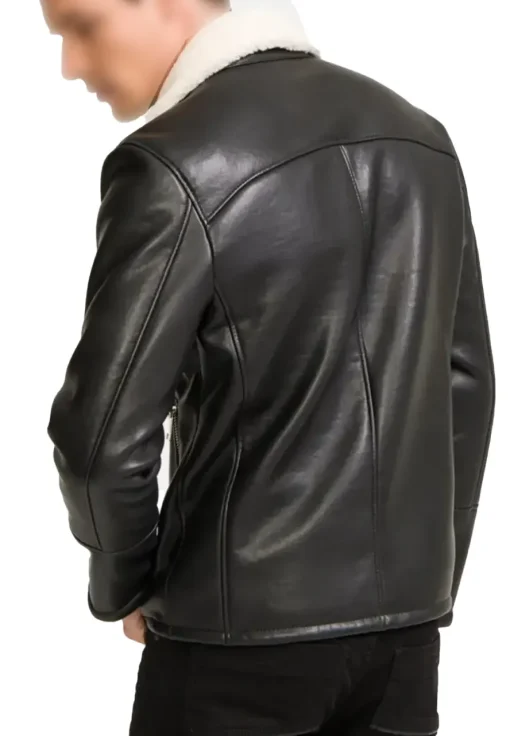 mens-moto-black-faux-leather-shearling-jacket