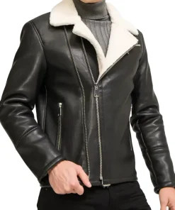 mens-moto-black-faux-leather-shearling-jacket