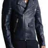 mens-navy-blue-faux-leather-biker-jacket