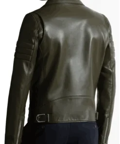 mens-olive-green-faux-leather-biker-jacket