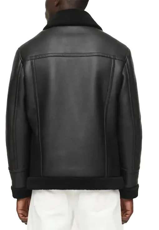 mens-shearling-black-faux-leather-jacket