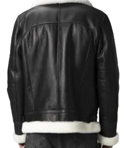 mens-shearling-lined-black-faux-leather-jacket